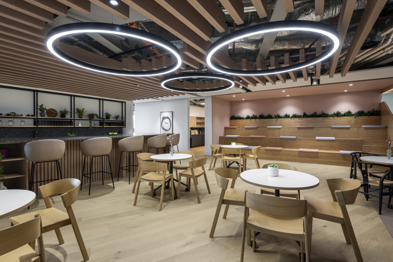 Bespoke Oak Workplace Joinery - London Bespoke Oak Workplace Joinery - London